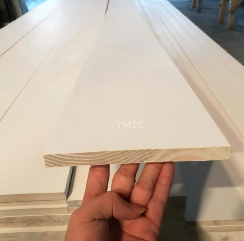 Europe Style White Primer Fj S4s Wooden Board Flat Board
