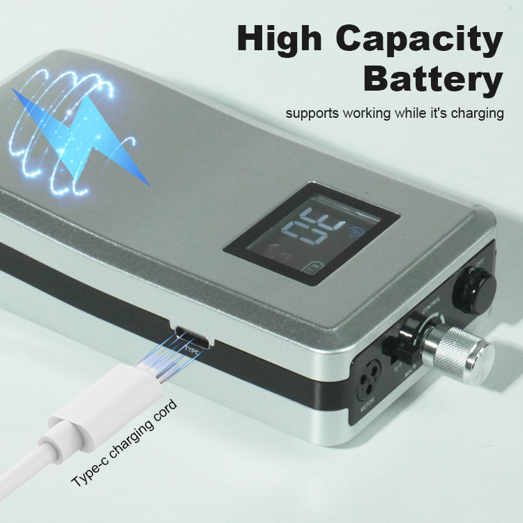 35000rpm Rechargeable Portable Brushless Micro Motor Nail Drill Machine Manicure Polishing Set