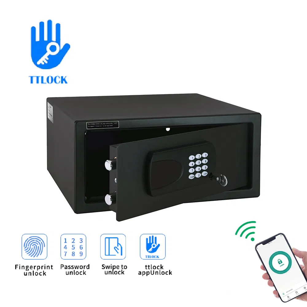 Bluetooth Ttlock APP Password Safe Box for Hotel and Home