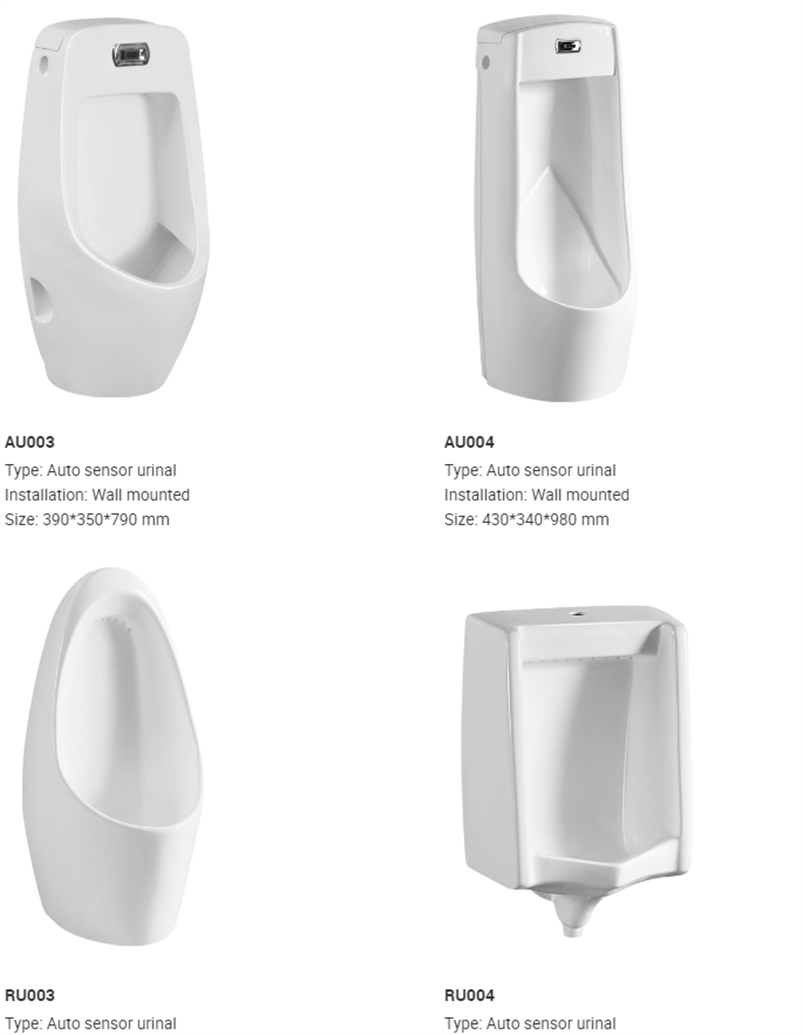 Bathroom Sanitary Ware Hand Flush White One Piece Wc Ceramic Wall Hung Urinals