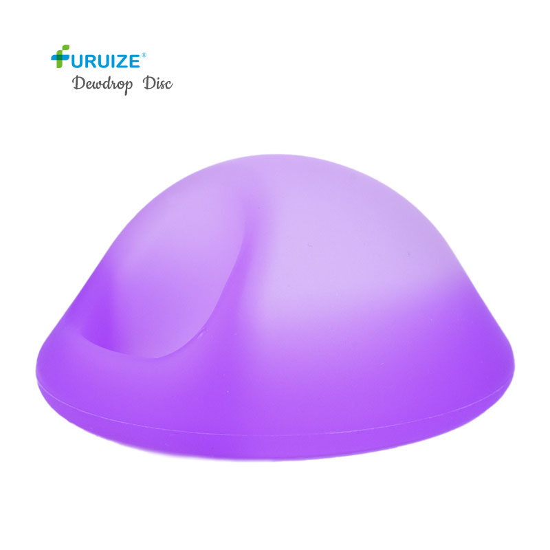 Furuize Menstrual Disc - No Metals or Toxins -100% Medical-Grade Silicone - Ranked 1 for The Most Soft Reusable Period Disc -Wear 12 Hours - Tampon Alternative