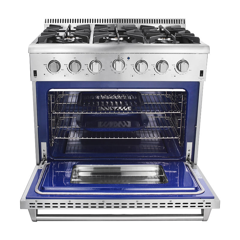 PRO-Style 90cm 147L 6 Burners Gas Ranges /Gas Cookers