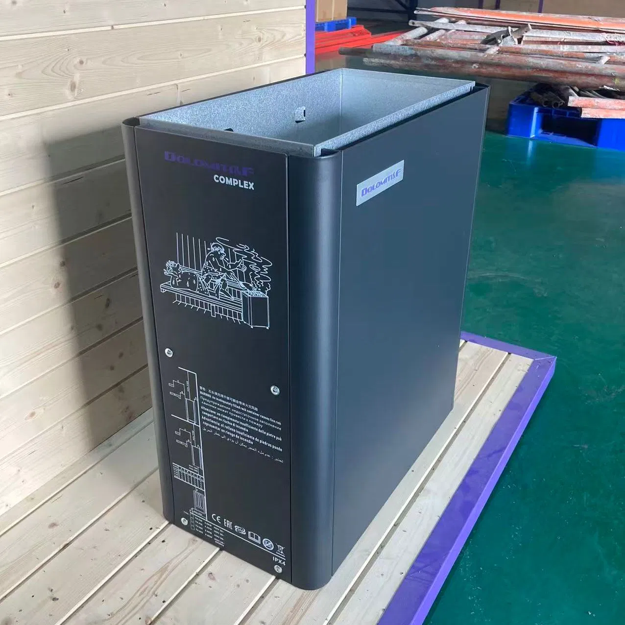 Обогреватель для сауны из нержавеющей стали Dolomiti