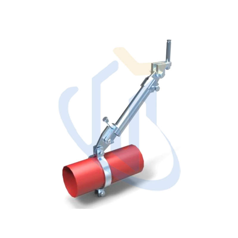 UL CE Certified Adjustable Seismic Base Connector for Top Beam and Steel Rod Bracing