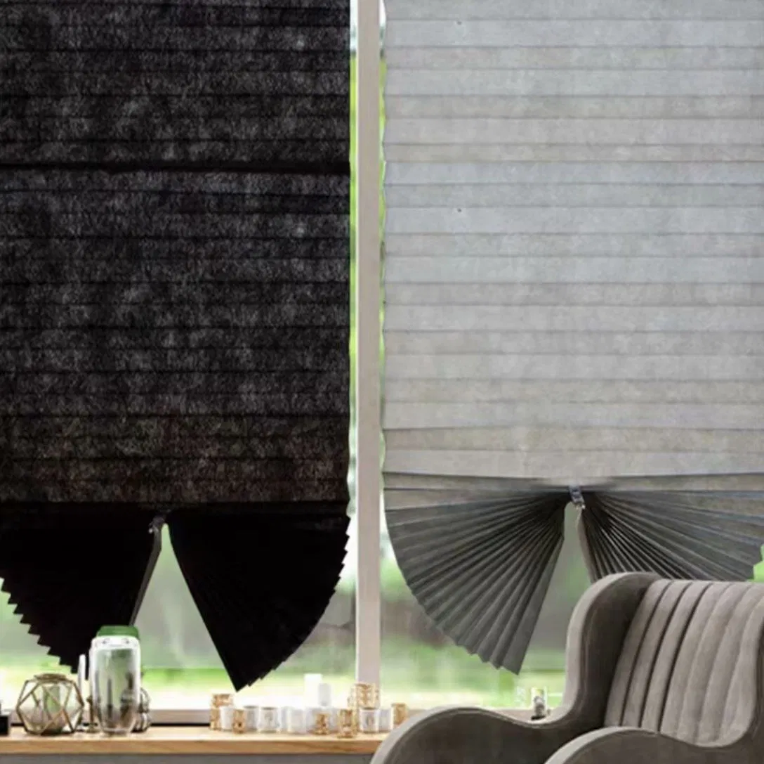 Pleated Sunshade Blinds Sunshade Blinds Window Covering Blackout Window Shades