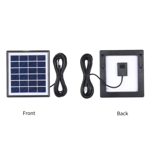 Solar Water Air Pump Kit for Outdoor Fishing Aquarium Garden Pond