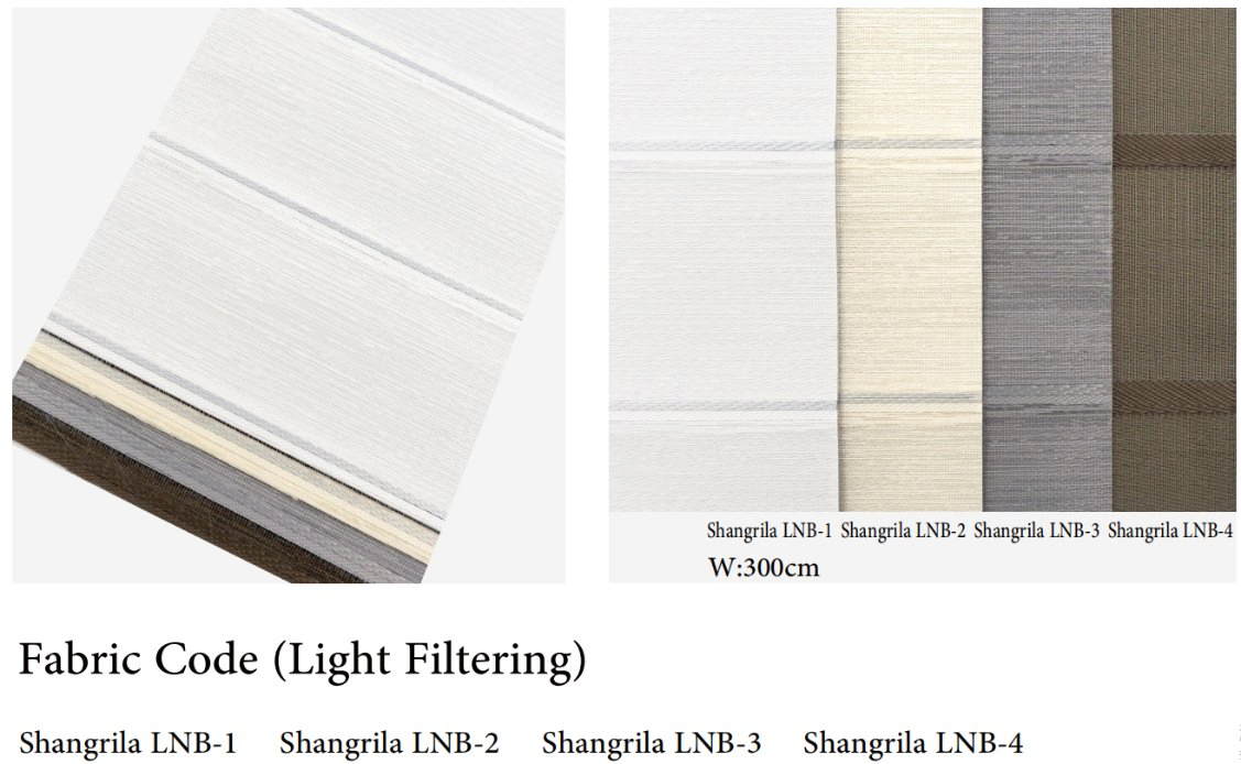 Sisheng Customized Battery Operated Shangrila Blinds with Multicolor for Home Designer