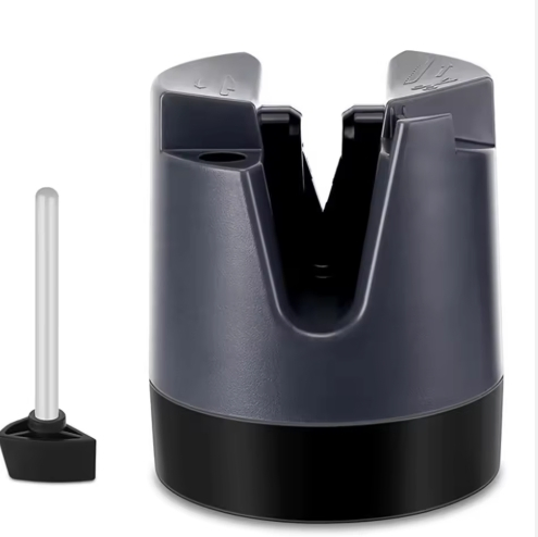 Innovative V-Shaped Knife Sharpener with Nano Stickers Base Suction Cup Automatically Adjustable Angle Knife Sharpener Grinder