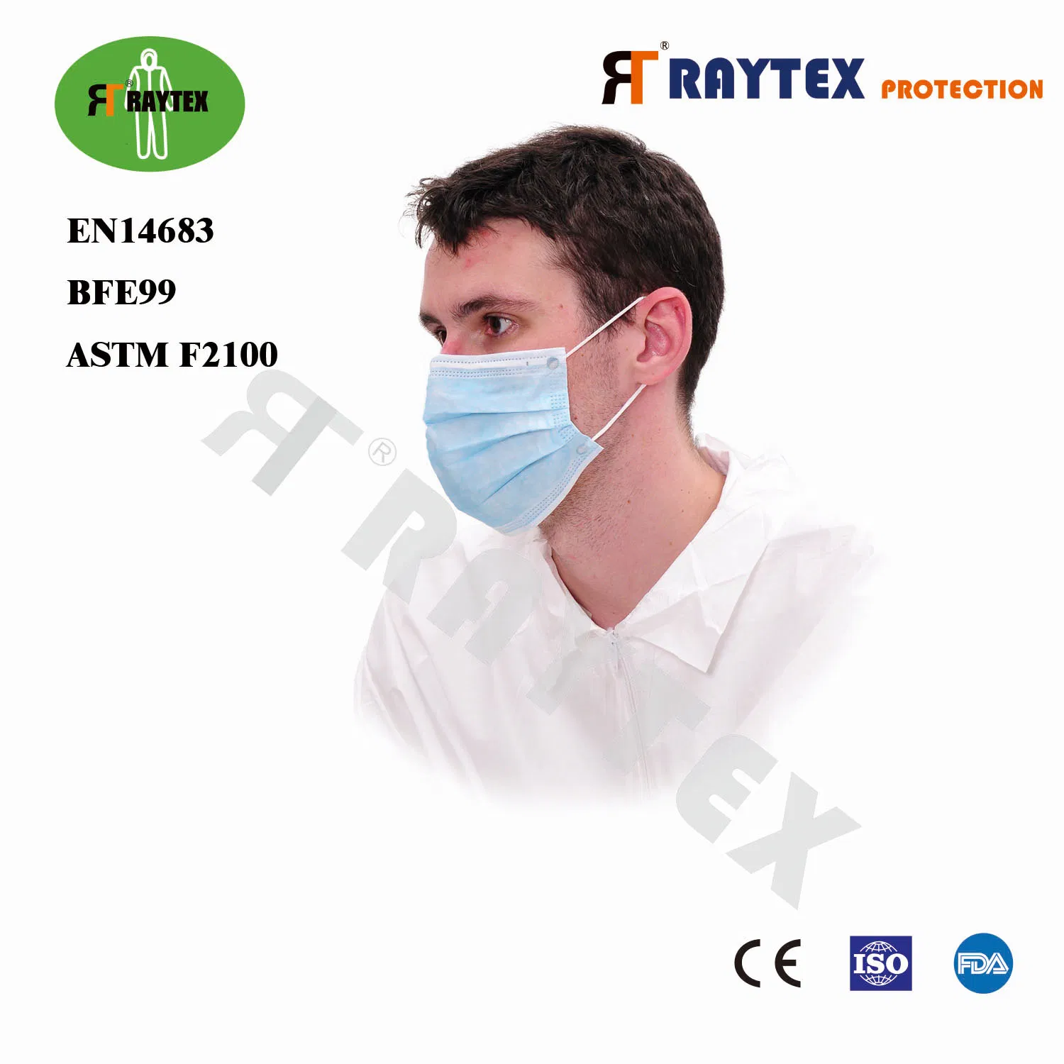 Disposable 3-Ply PP Face Mask