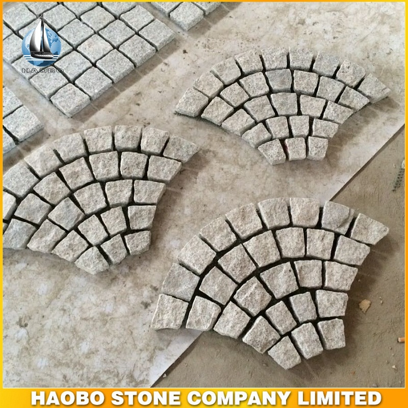 Natural Granite Cube Stone for Garden or Landscape Project