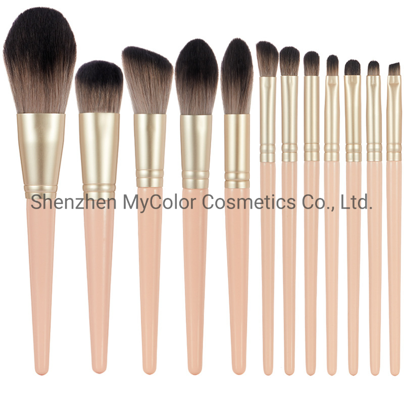 Professional Soft Nylon Synthetic Hair Make-up Brush Set Foundation Powder Cosmetics Brushes