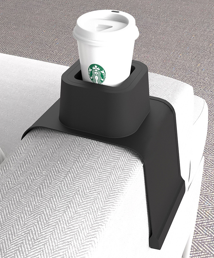 Anti-Spill Food Grade Silicone Couch Coaster Drink Holder