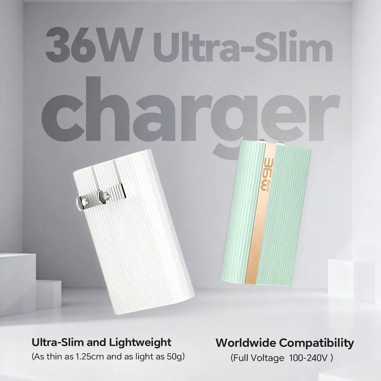 Быстрый зарядник 36W с защитой для iPhone и Android