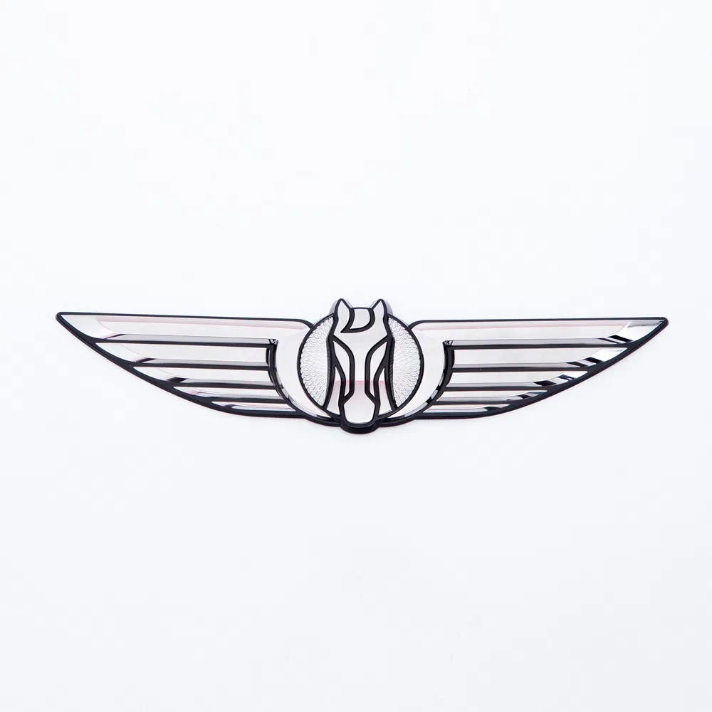 Durable Name Tag Custom Laser Cutting Production Process Advertising Words Metal Logo