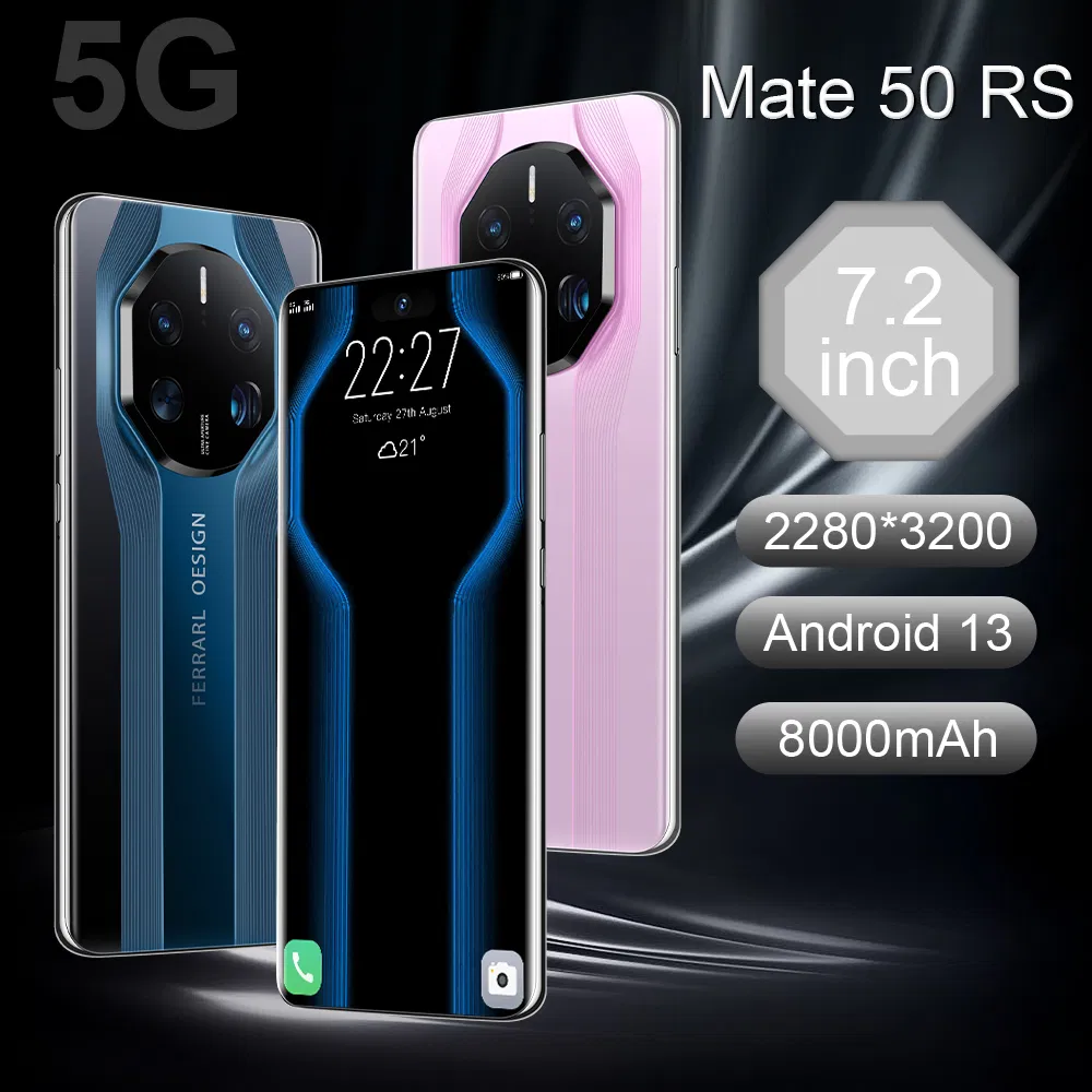 Wholesale Brand New Mobile Phone Mate50 RS 12GB 512GB, 8GB 512GB, 16GB 1tb, 8GB 256GB, Android Smart Phone, OEM/ODM Big Quantity in Stock