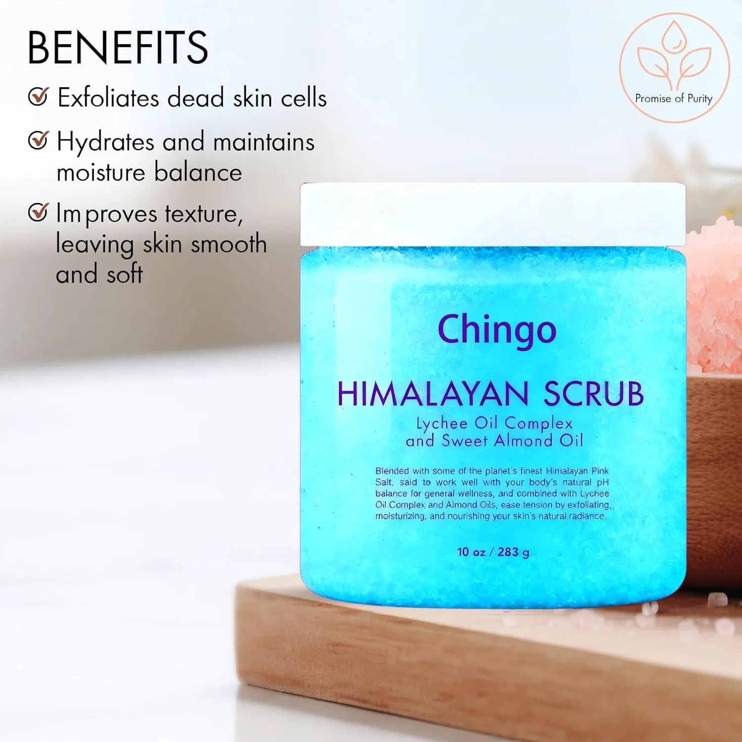 Radiance-Boosting Scrub Deep Clean Exfoliate Brighten Complexion