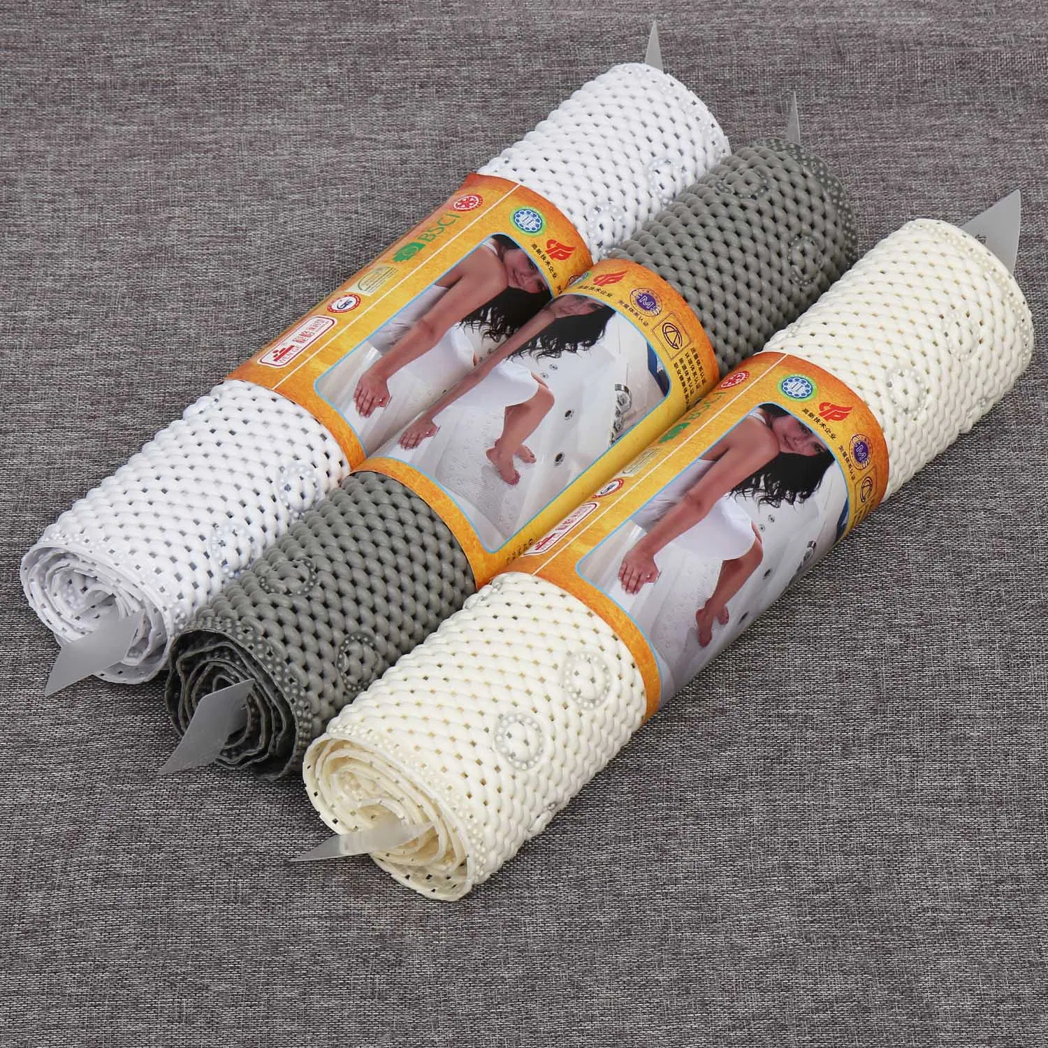 High Quality PVC Foam Bath Mat/PVC Cushioned Bathtub Mat/Tub Mat