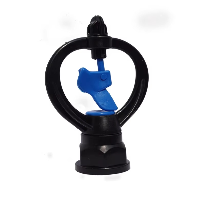 1/2 Inch Male Thread Buttfly Type Rotary Spray Nozzle 360 Degree Rotating Sprinkler