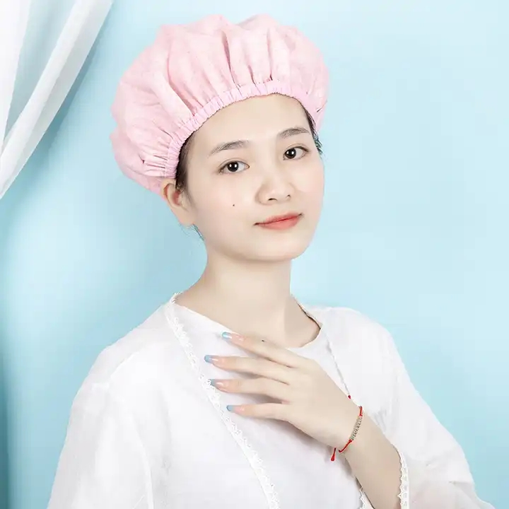 Women Anti Static Hair Care Cap Drying Shower Caps