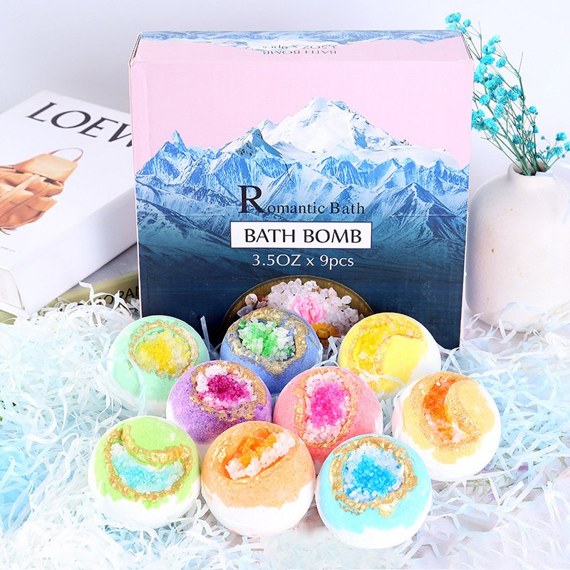 OEM Private Brand Bath Bomb Balls 100% Natural Ingredients Bathing Supplies Bathtub Bomb Bath Bombs Wholesale