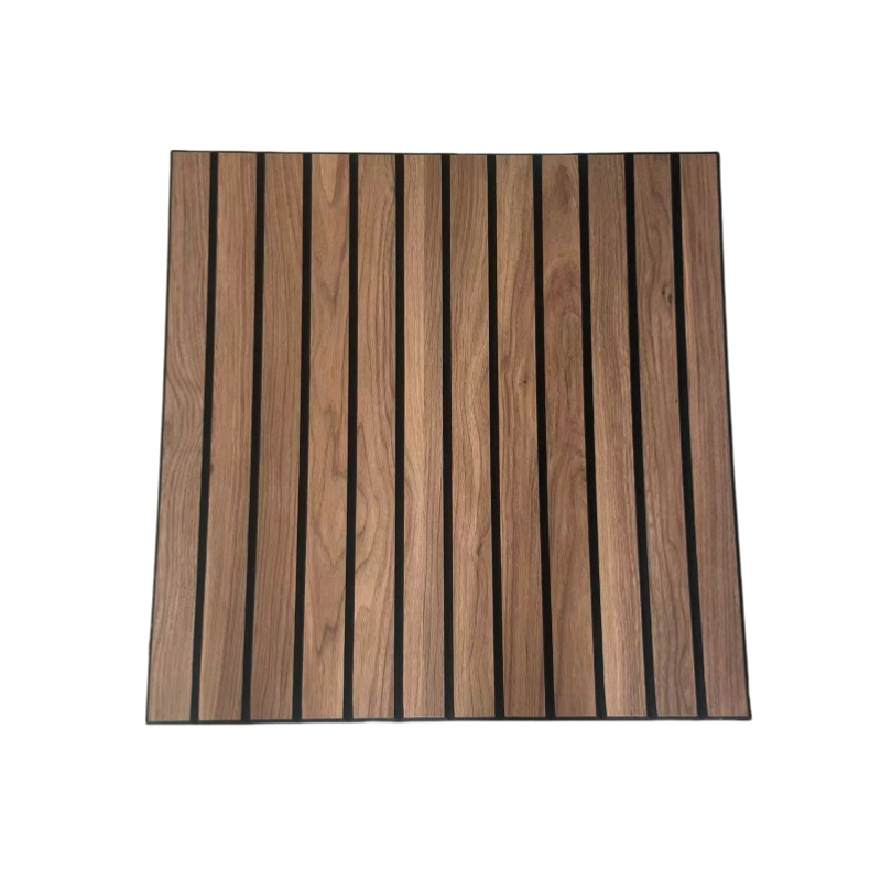 E0 Approved Home Theater Th-Nova Soundproof Wall Panels Acoustic Slat Panel