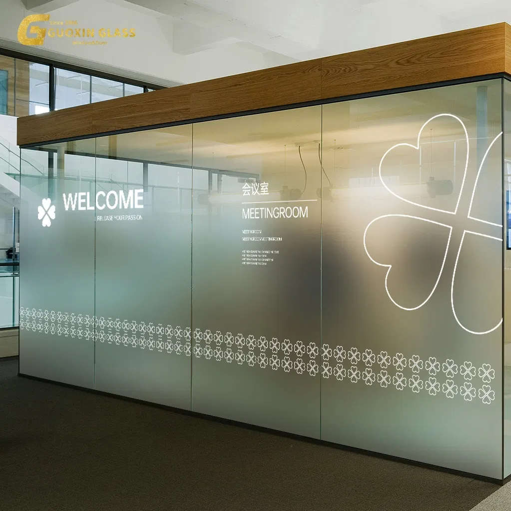 Premium Frosted Glass Film for Office Partitions and Privacy