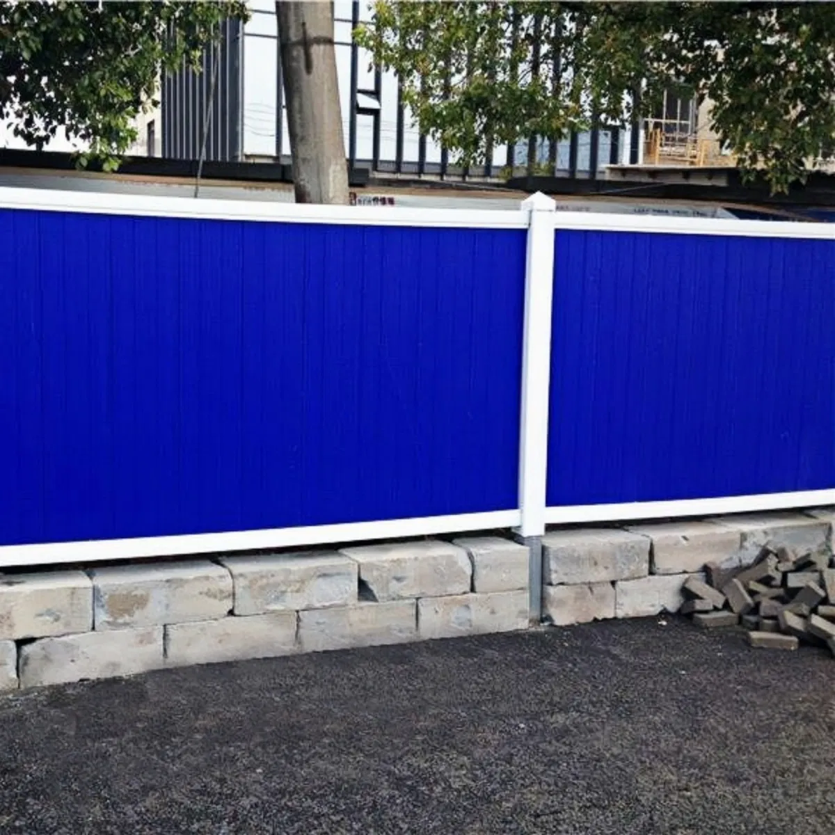Quick Assembly Modular Site Hoarding Panel System Temporary Construction Fence for Easy Installation