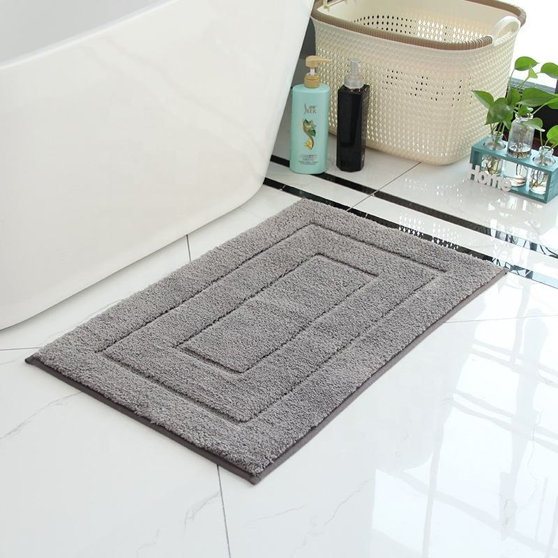 Super Shaggy Foot Rug Quick Dry Soft Microfiber Bathroom Mat