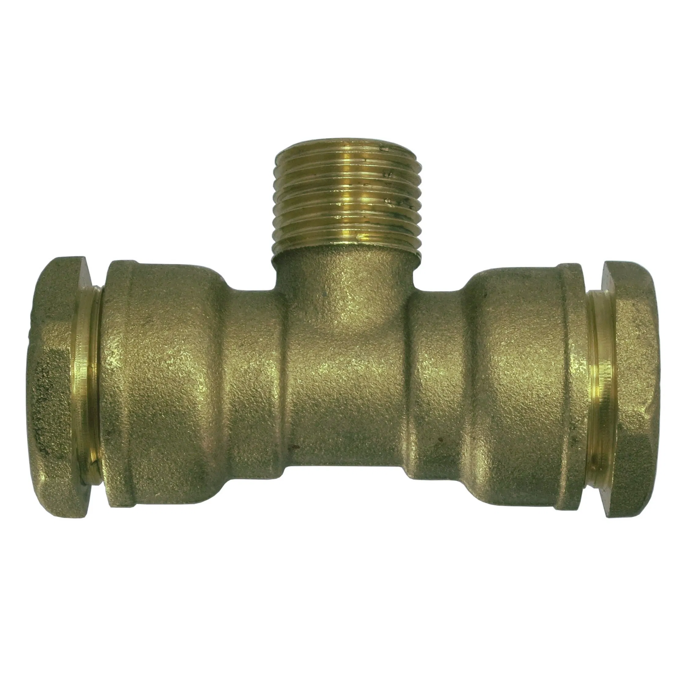 Compression Fittings with Male Nut for Polyethylene Pipe