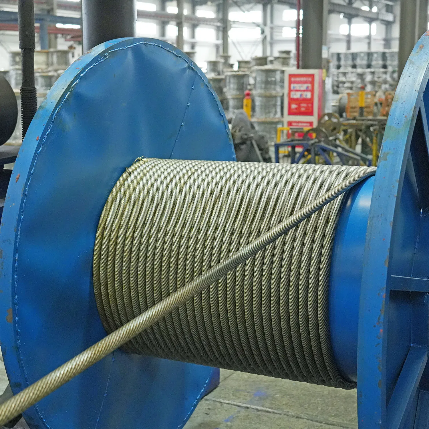 6X36ws-Iwrc Galvanized Steel Wire Rope Marine Rigging and Wire Ropes Drilling Wire Rope