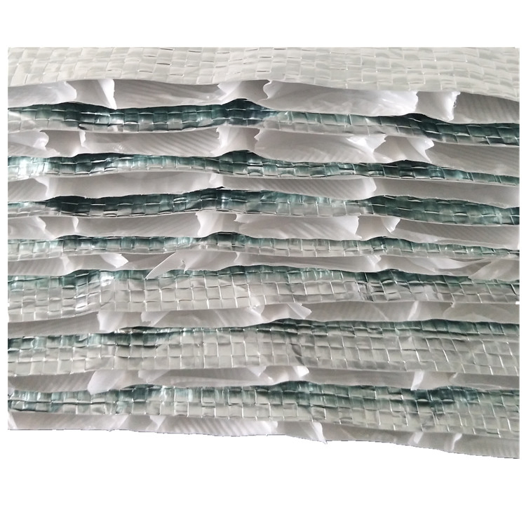 4mm Bubble Film Coating Aluminum Foil Insulation Polyethylene Woven Fabric White Bubble Insulation Aluminum Foil Film Construction Material