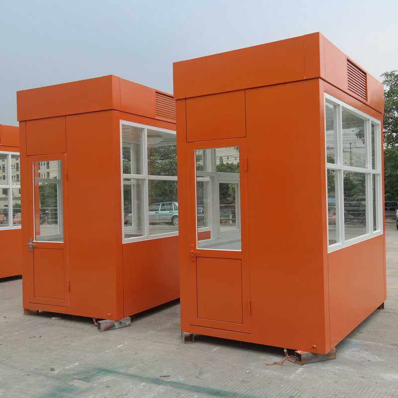 Factory Price Stainless Steel Portable Toll Booth Mobile Home