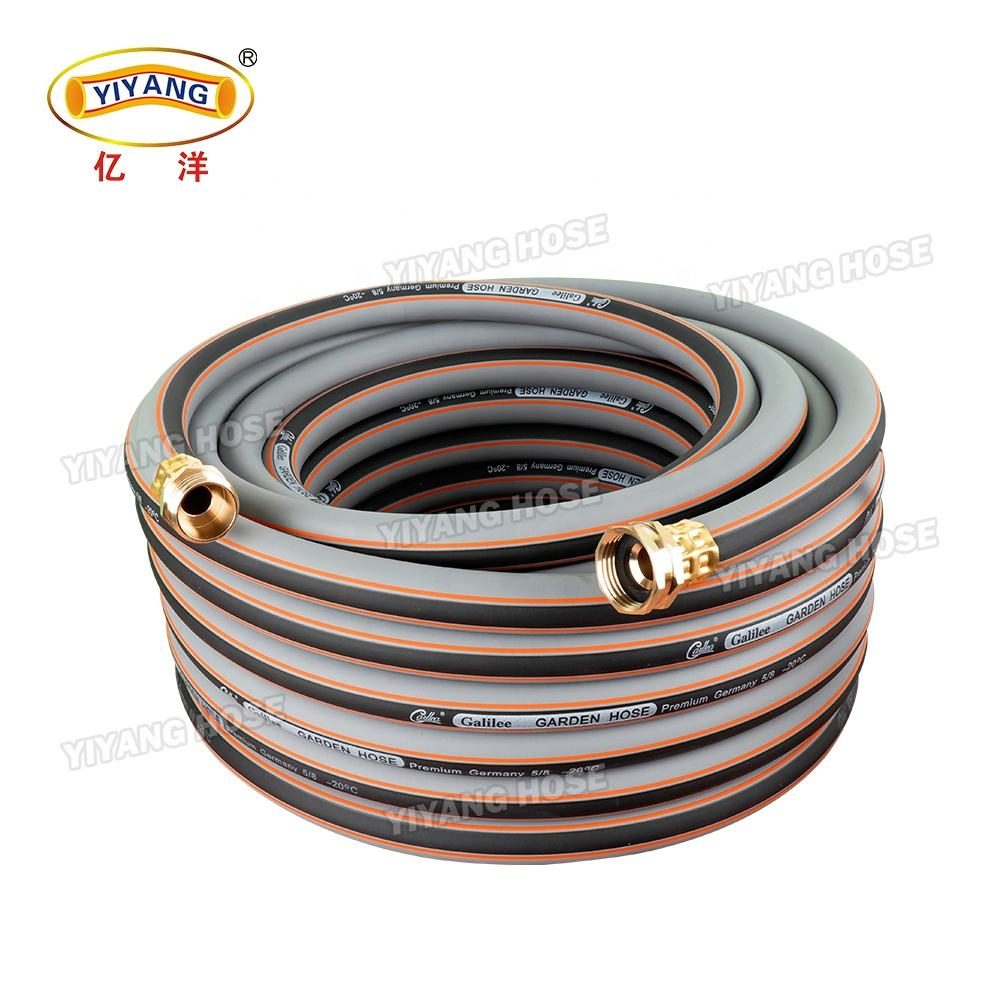 Hot Sale 25FT 50FT 75FT 100FT 5/8 8-10 Bar Working Pressure High Quality Garden Hose Hybrid PVC Garden Hose