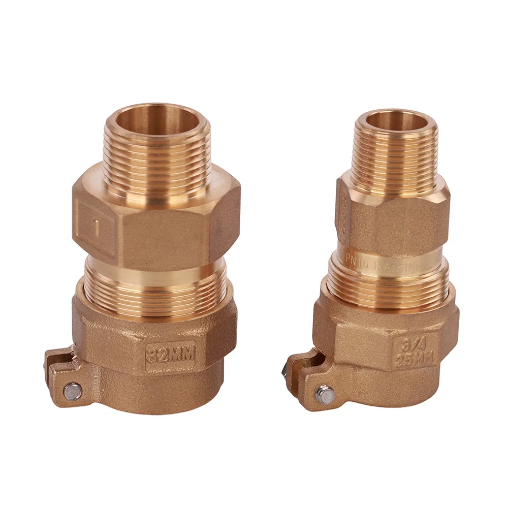 Lead Free Bronze Coupling with Pack Joint Nut