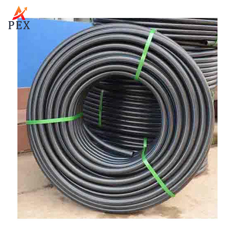 High Pressure PE Water Supply HDPE Pipe SDR26/SDR21/SDR17/SDR13.6/SDR11 Black Plastic Polyethylene Tube with Smooth Surface