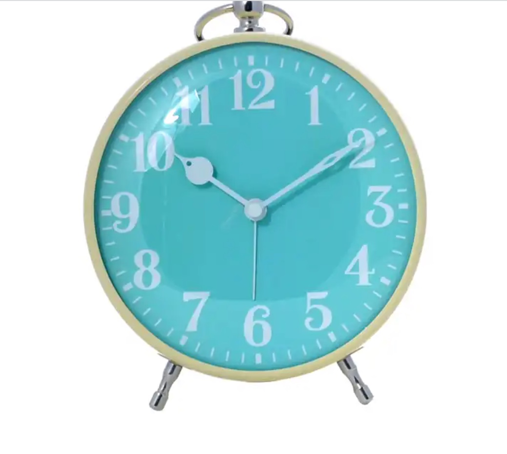 5 Inch Cheap Silent Custom Alarm Clock Vintage Desk & Table Clocks