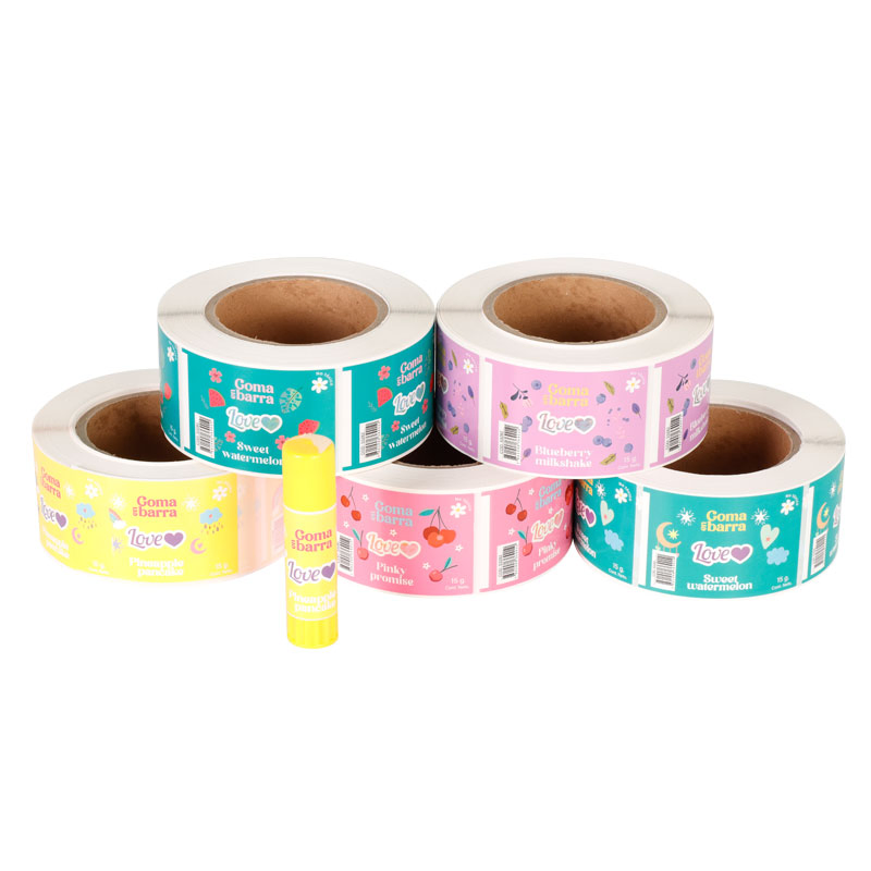 Hot Sale Adhesive Coated Paper Stationery Label Sticker