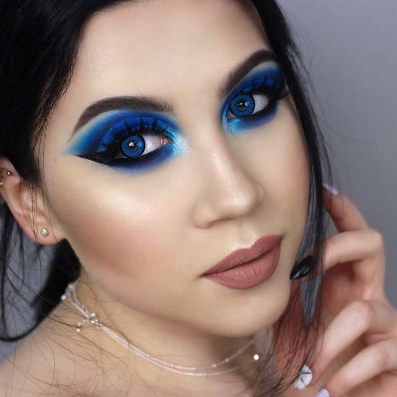 Cosplay Anime Eyes Lens Multicolored Contact Lenses Halloween Pupils Colored Contact Lens for Eyes