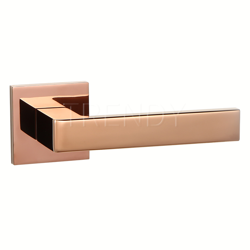 Trendy Furniture Pull Handle Zinc Alloy Hardware MSN Chrome Door Lock Handle (Z6202-ZR23)