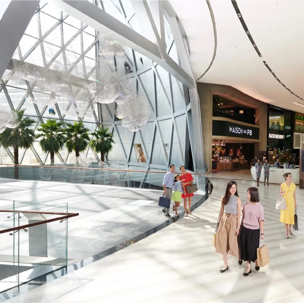 Heavy Steel Structure Prefabricated Building Shopping Mall