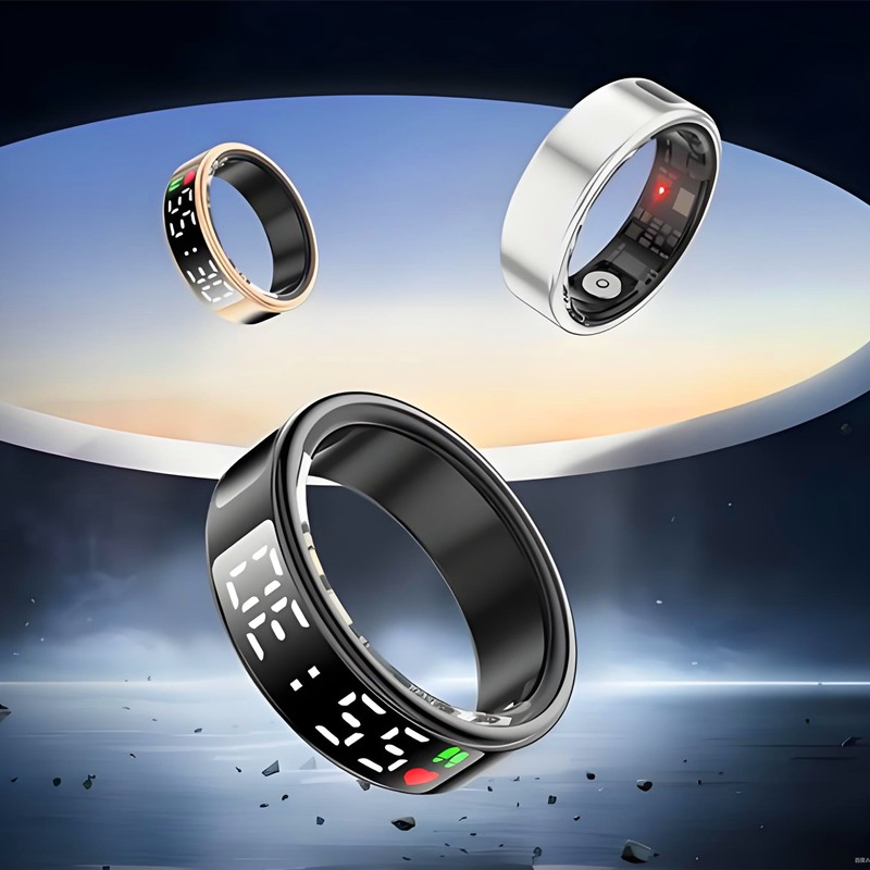 Smart Emotions Meditation Ai Analysis Heart Rate Sleep Multisports Hrv Fitness Tracker APP Smart Ring