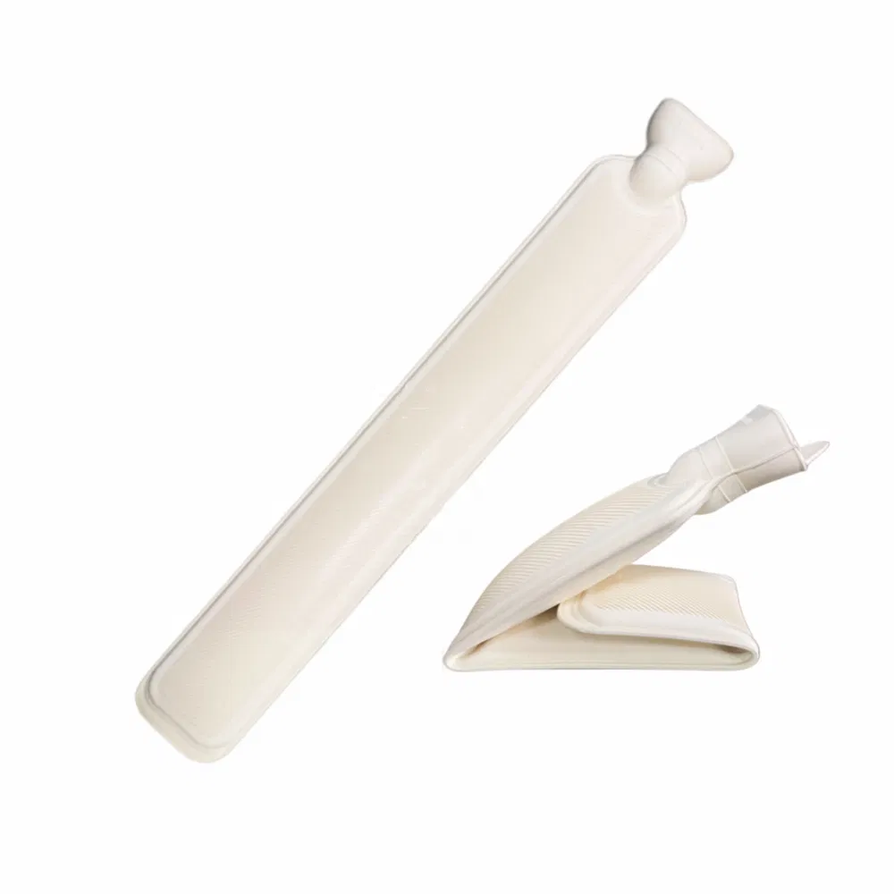 Natural Rubber Reusable Hot Water Bag 2L Long Hot Water Bottle