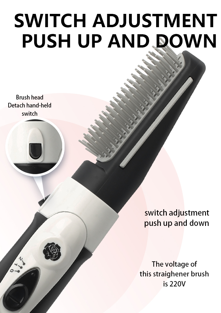 Quick Heating and Small Power Dual Purpose Hot Air Comb