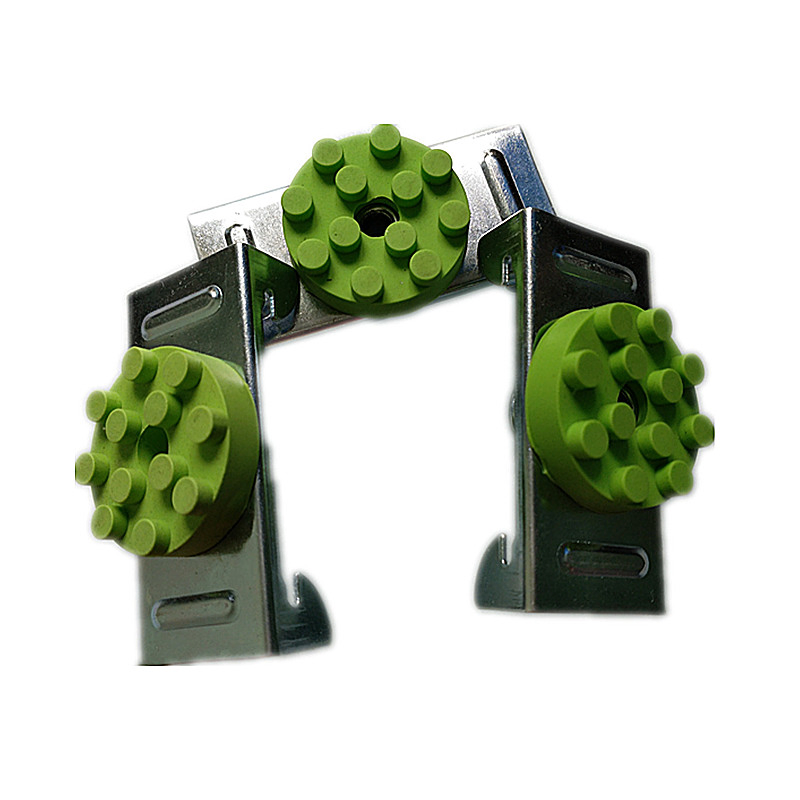 Rubber Resilient Sound Isolation Clips, Acoustic Sound Insulation Clip for Hat Steel Furring Channel