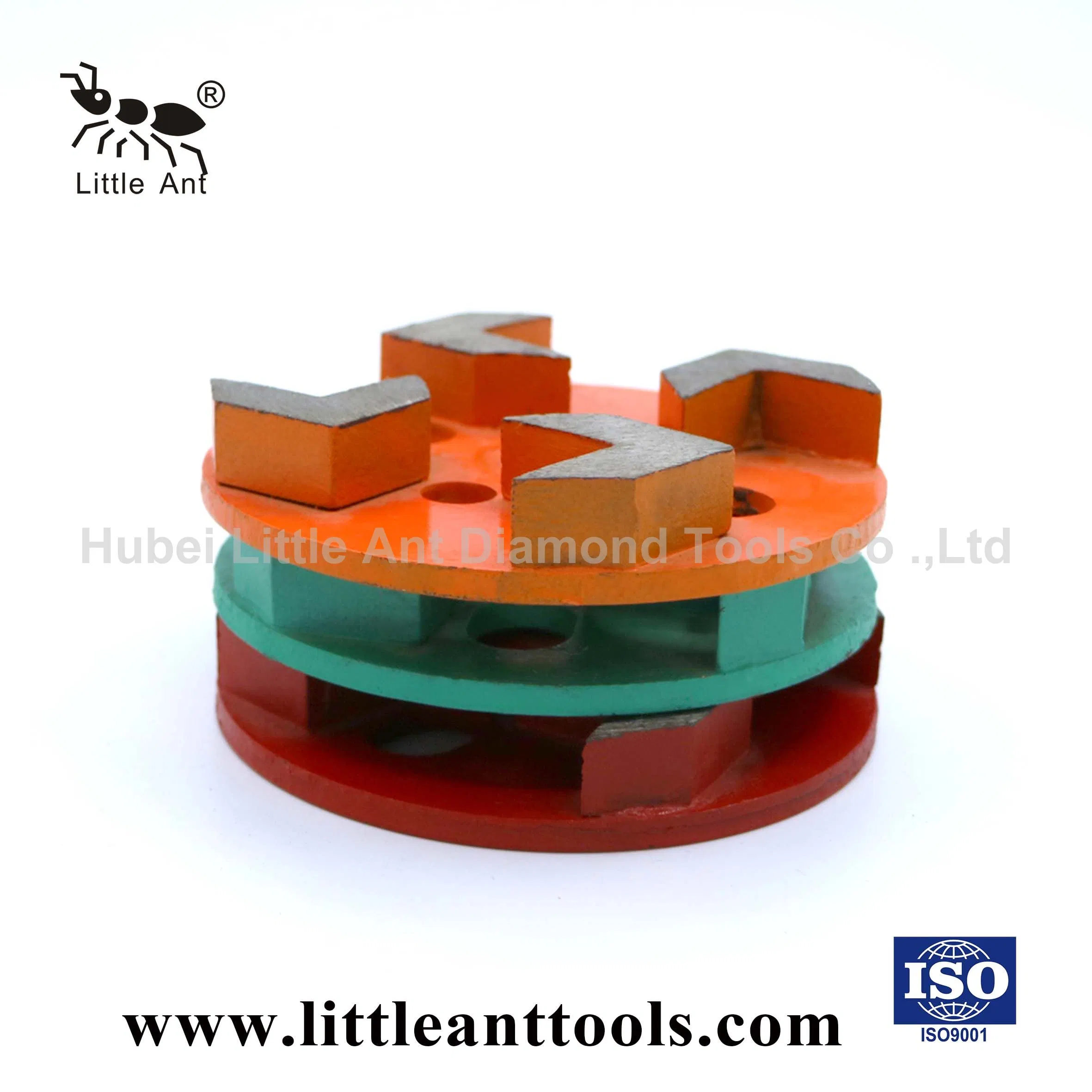 4-Inch Arrow Segments Concrete Grinding Disc Diamond Floor Shoes