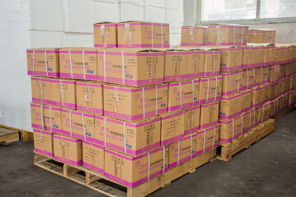 Mildew Resistant Low Voc UV Resistant High-Quality Glass Adhesion Acetic Silicone Sealant for Kitchen