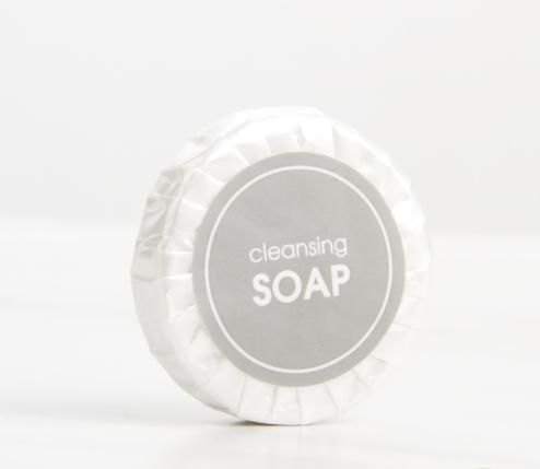 Custom Logo Round Hotel Bath Soap Mini Travel Hotel Amenity Hand Soap