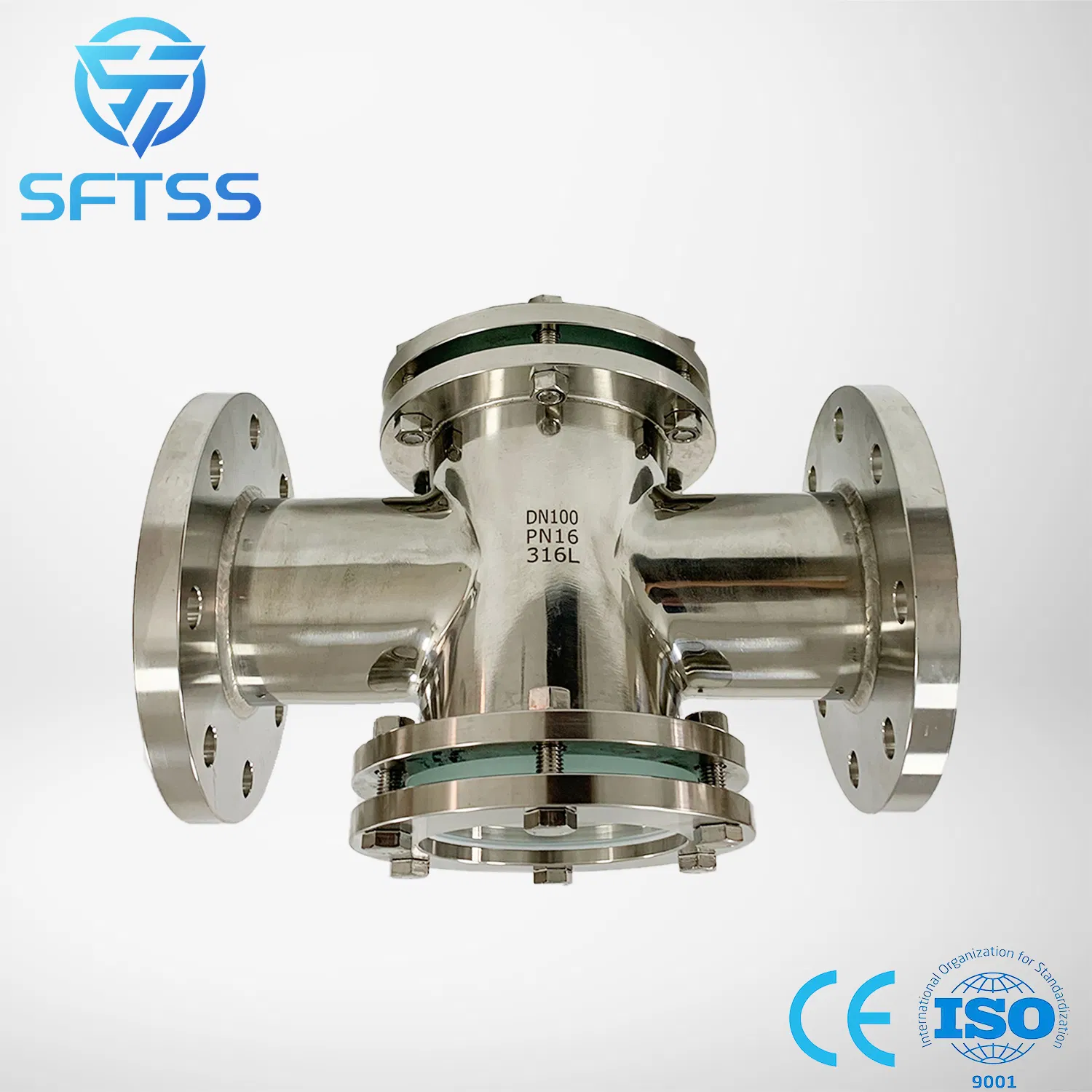 Heavy-Duty Flange Sight Glass Featuring Forged Silver Technics for Durability