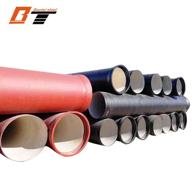 China Factory Sale DN100 1400mm 600mm 450mm Ductile Iron Flange Socket Short Pipe Suitable for Waste Water