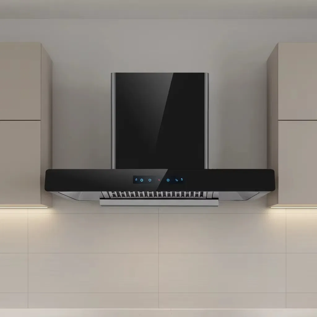 T Shape Sensor and Touch Control for Kitchen Range Hood